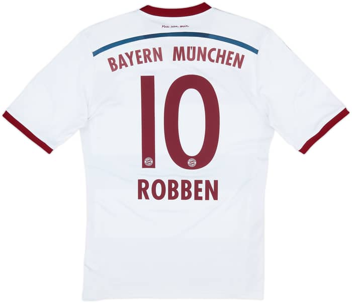 2014-15 Bayern Munich Away Shirt Robben #10 - 8/10 - (M)