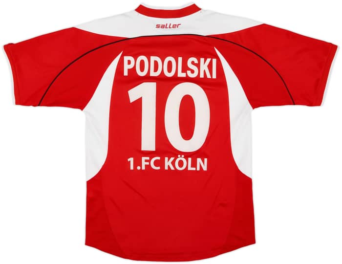 2004-05 FC Koln Home Shirt Podolski #10 - 8/10 - (M)