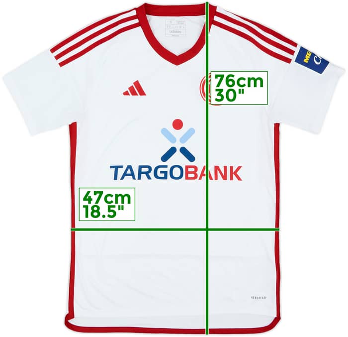 2023-24 Fortuna Dusseldorf Away Shirt - 10/10 - (S)