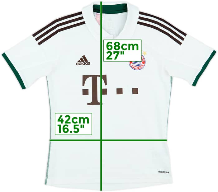 2013-14 Bayern Munich Away Shirt - 8/10 - (L.Boys)