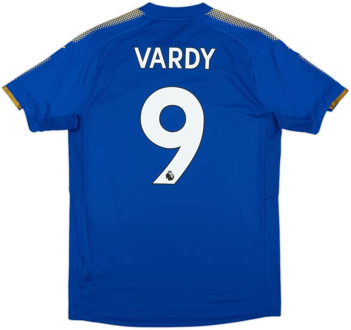 2017-18 Leicester Home Shirt Vardy #9 - 10/10 - (M)