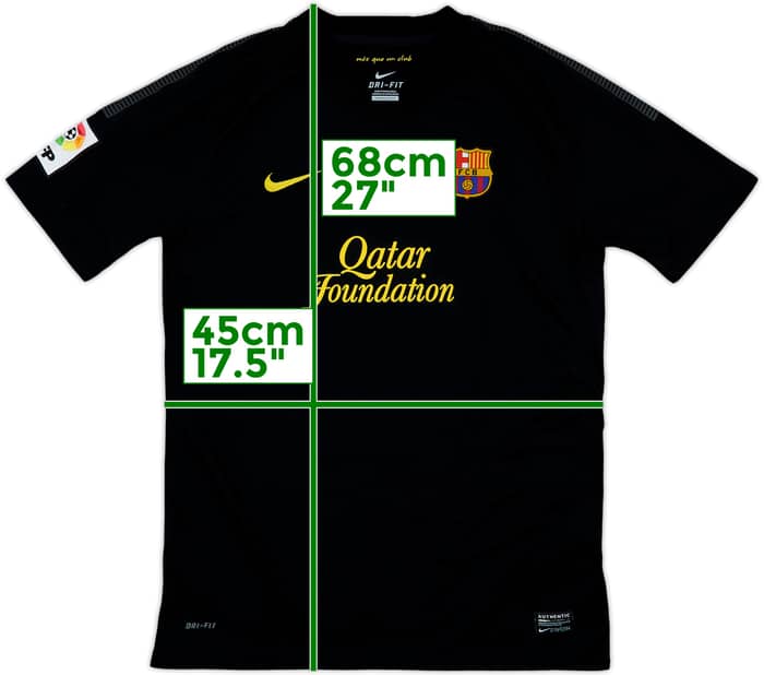 2011-12 Barcelona Away Shirt - 8/10 - (XL.Boys)