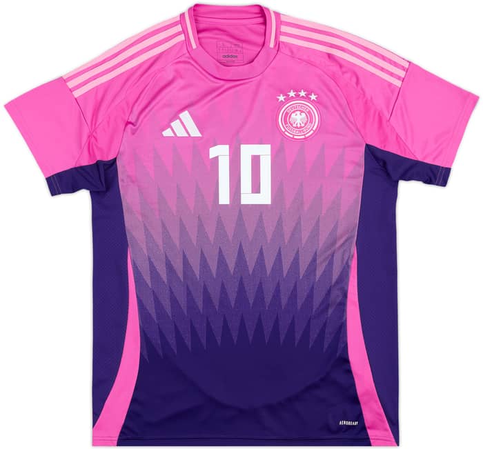 Camiseta de visitante de Alemania 2024-25 Musiala #10 - 10/10 - (L)