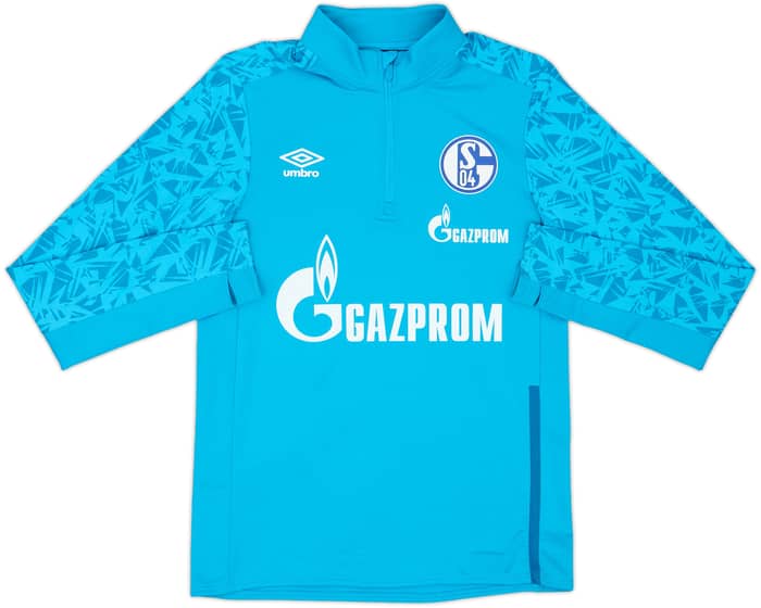Top de entrenamiento con cremallera de 1/4 Umbro del Schalke 2020-21 - 7/10 - (S)