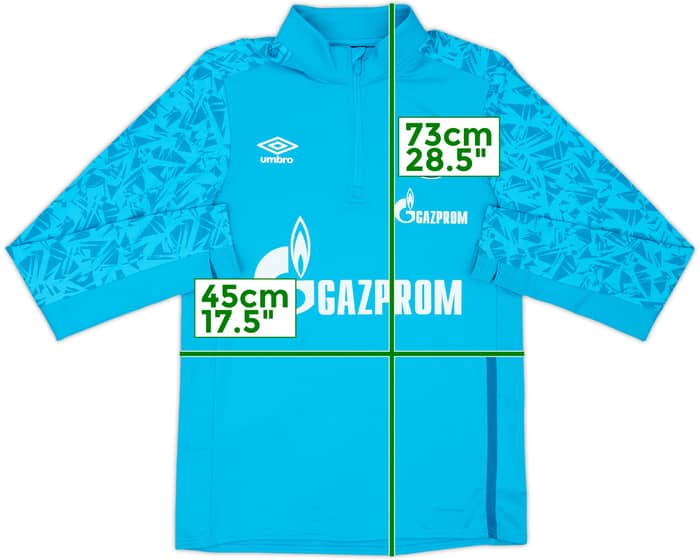 Top de entrenamiento con cremallera de 1/4 Umbro del Schalke 2020-21 - 7/10 - (S)