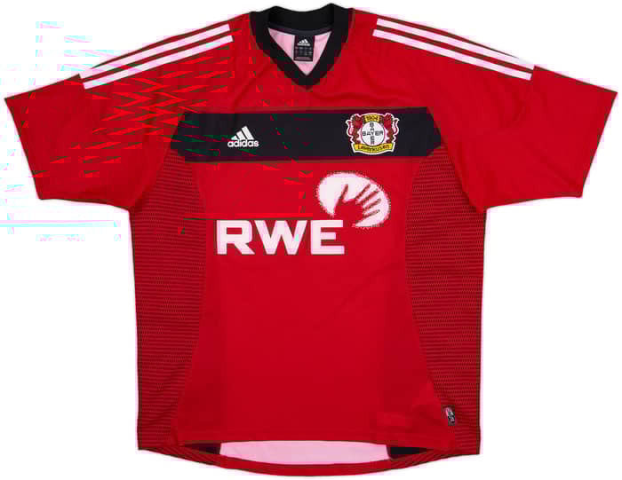 2002-04 Bayer Leverkusen Home Shirt Basturk #10 - 8/10 - (L)