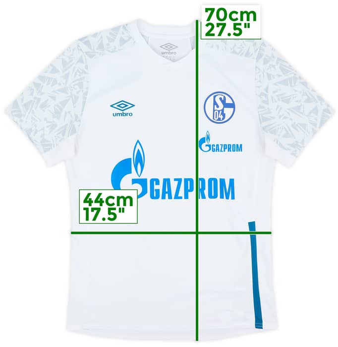 2020-21 Schalke Umbro Training Shirt - 8/10 - (S)