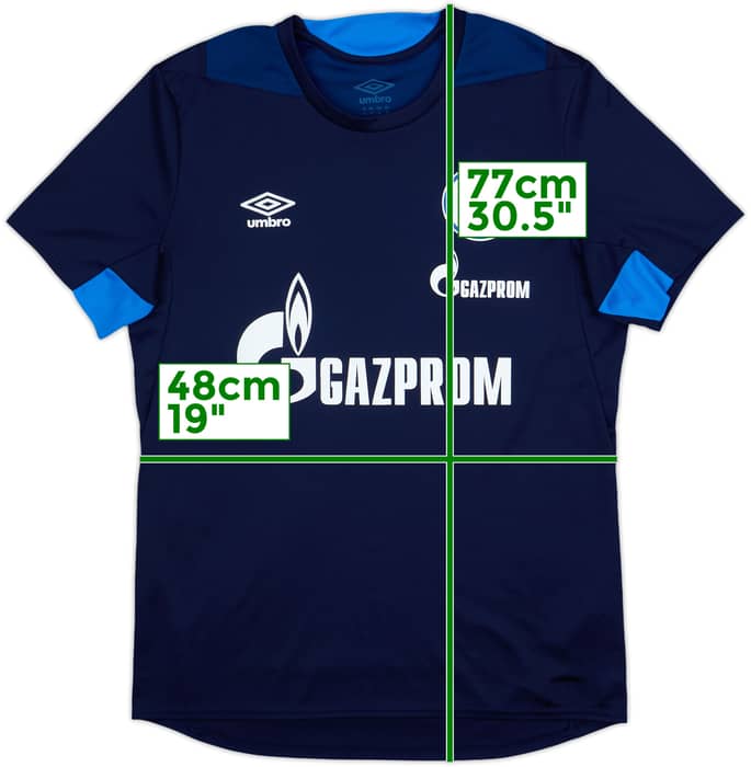 2018-19 Schalke Umbro Training Shirt - 8/10 - (M)