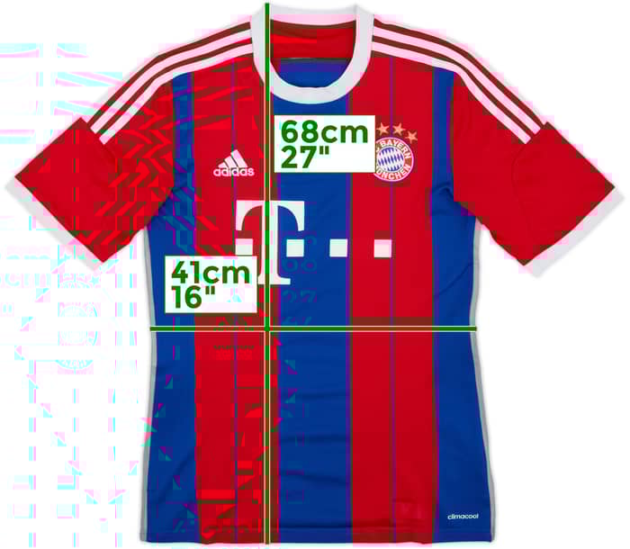 2014-15 Bayern Munich Home Shirt - 6/10 - (XL.Boys)