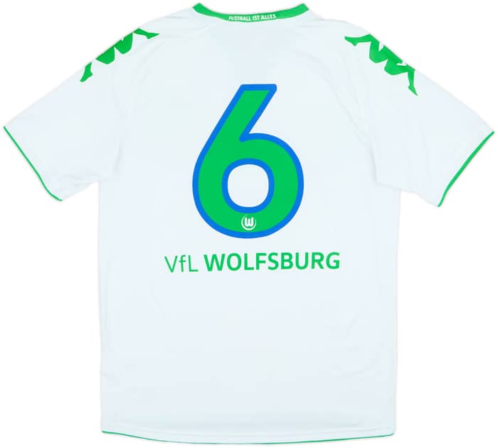 2015-16 Wolfsburg Home Shirt #6 - 7/10 - (M)
