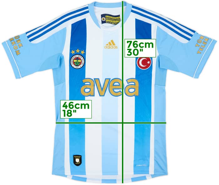 2011-12 Fenerbahce Away Shirt - 10/10 - (M)