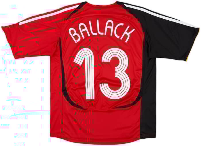 2005-07 Germany Away Shirt Ballack #13 - 10/10 - (XL.Boys)