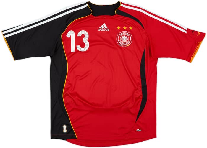 2005-07 Germany Away Shirt Ballack #13 - 10/10 - (XL.Boys)