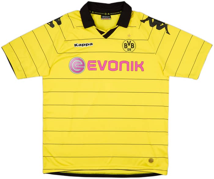 2010-11 Borussia Dortmund Home Shirt Lewandowski #7 - 9/10 - (XL)