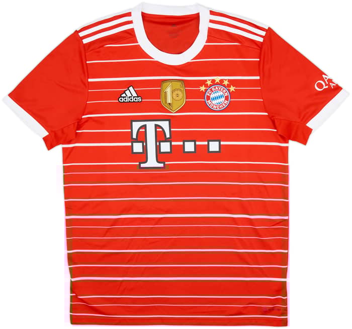 2022-23 Bayern Munich Home Shirt Musiala #42 - 10/10 - (L)