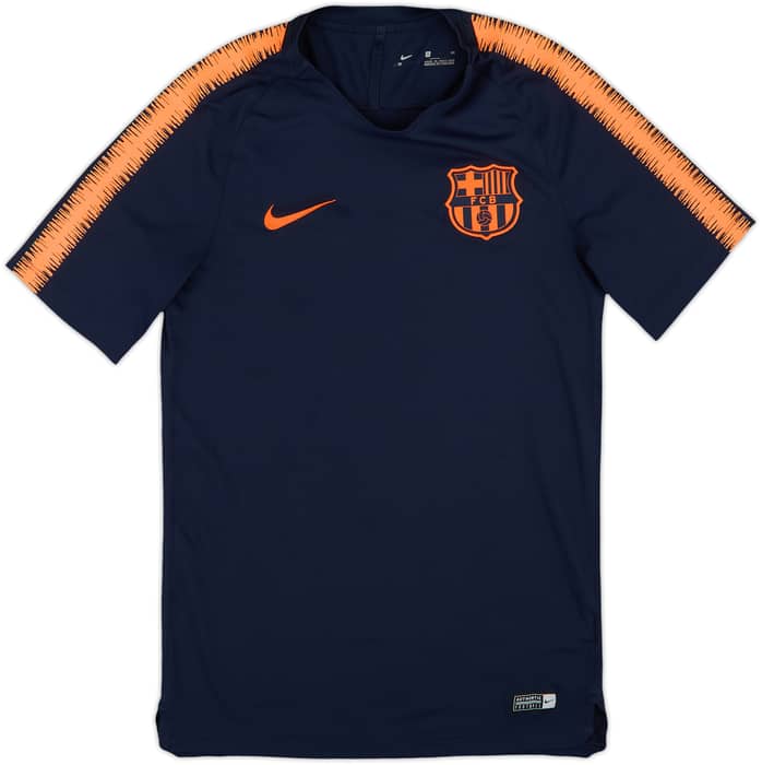 2018-19 Barcelona Nike Training Shirt - 8/10 - (S)