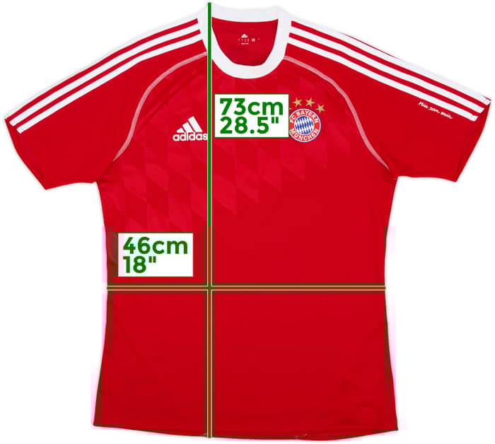 2013-14 Bayern Munich adidas Formotion Training Shirt - 9/10 - (M)