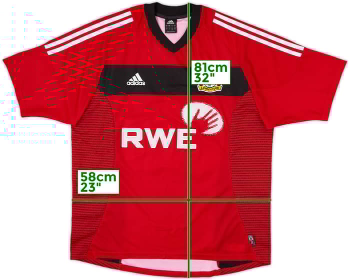 2002-04 Bayer Leverkusen Home Shirt - 9/10 - (L)