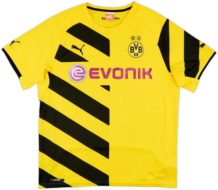 2014-15 Borussia Dortmund Home Shirt - 8/10 - (XL)