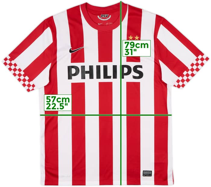 Camiseta de local del PSV 2012-13 - 8/10 - (L)