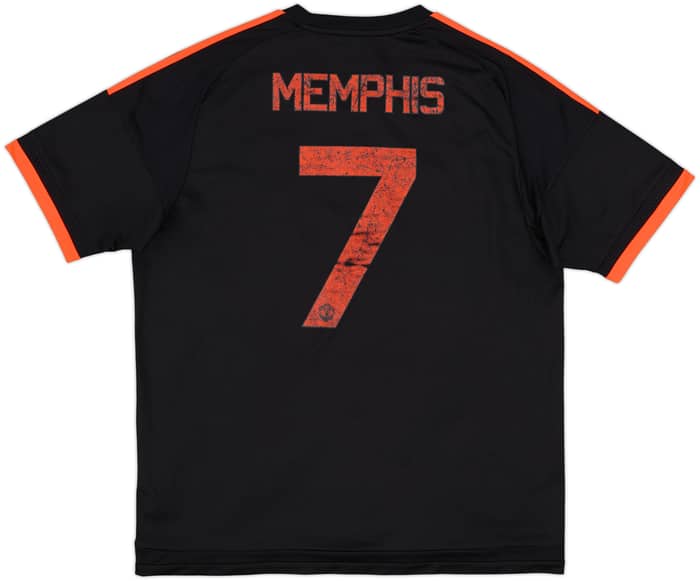 2015-16 Manchester United Third Shirt Memphis #7 - 5/10 - (XL)