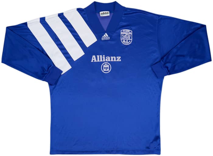 1992-94 adidas Template L/S Shirt #15 - 9/10 - (XL)