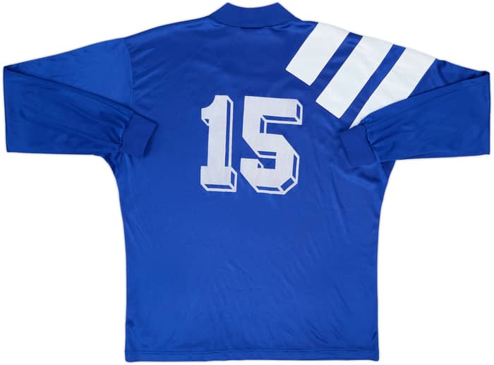 1992-94 adidas Template L/S Shirt #15 - 9/10 - (XL)