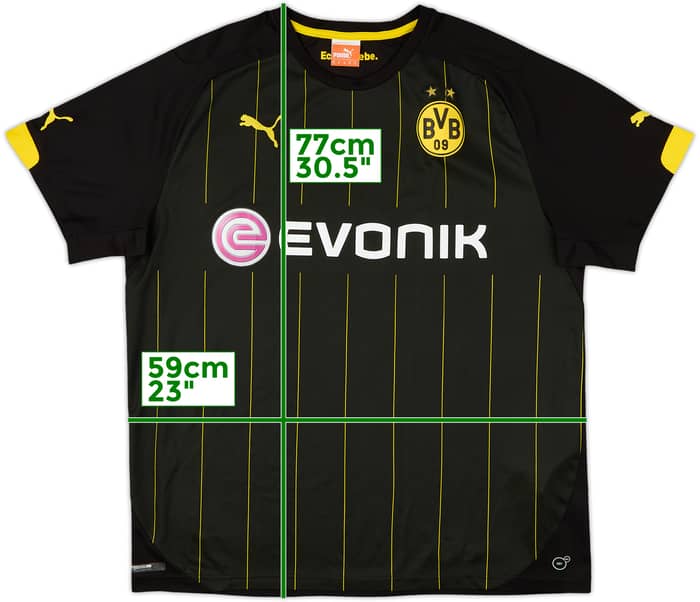 2014-16 Borussia Dortmund Away Shirt - 8/10 - (XL)