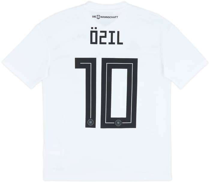 2018-19 Germany Home Shirt Ozil #10 - 8/10 - (XL.Boys)