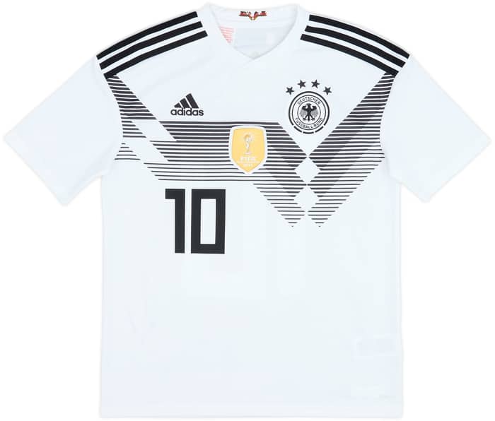 2018-19 Germany Home Shirt Ozil #10 - 8/10 - (XL.Boys)