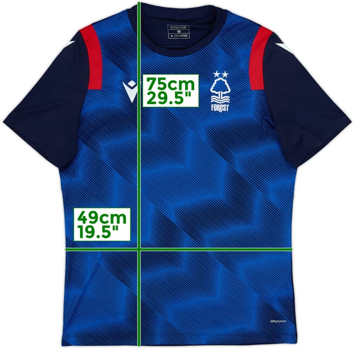 2021-22 Nottingham Forest Macron Training Shirt - 10/10 - (M)