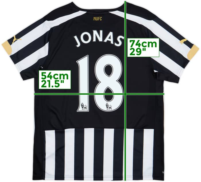 2014-15 Newcastle Home Shirt Jonas #18 - 6/10 - (S)