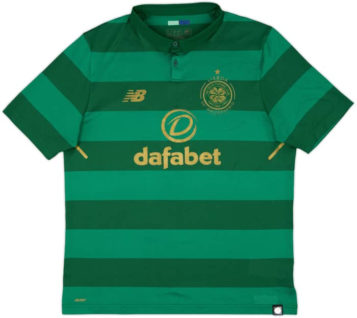 2017-18 Celtic 'Lisbon Lions 50th Anniversary' Away Shirt - 9/10 - (L)