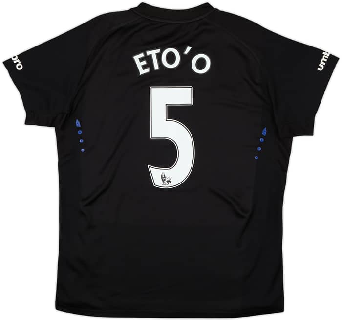 2014-15 Everton Away Shirt Eto'o #5 - 7/10 - (M)