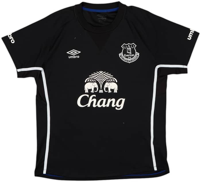 2014-15 Everton Away Shirt Eto'o #5 - 7/10 - (M)