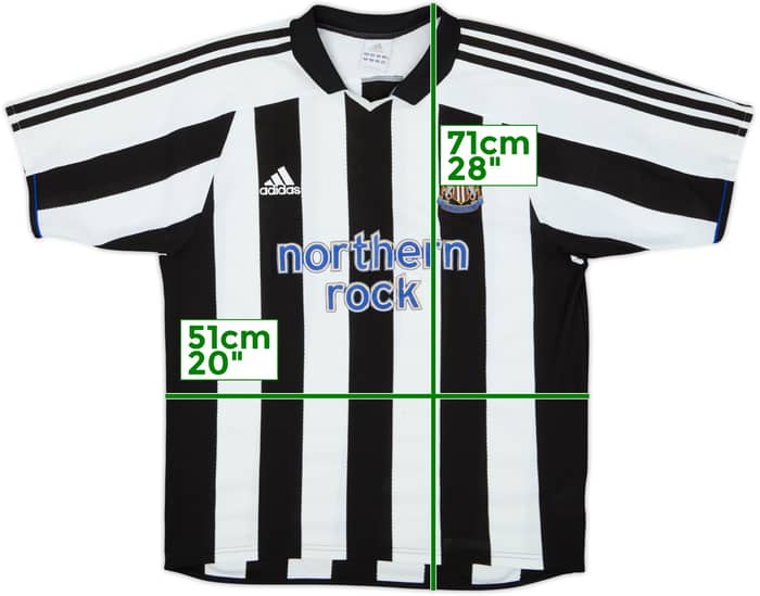 2003-05 Newcastle Home Shirt - 4/10 - (M)