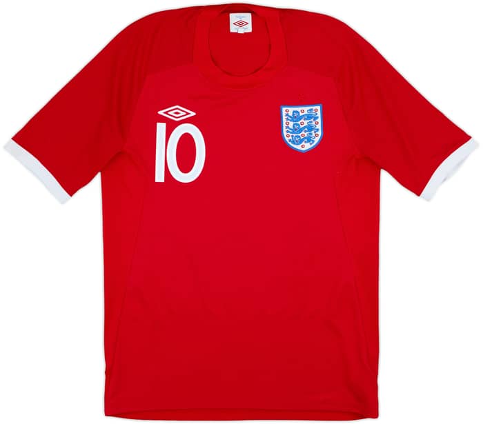 2010-11 England Away Shirt Rooney #10 - 9/10 - (M)