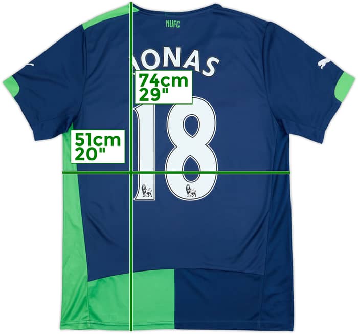 2014-15 Newcastle Third Shirt Jonas #18 - 8/10 - (S)
