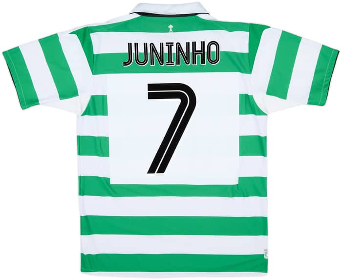 2004-05 Celtic Home Shirt Juninho #7 - 7/10 - (M)