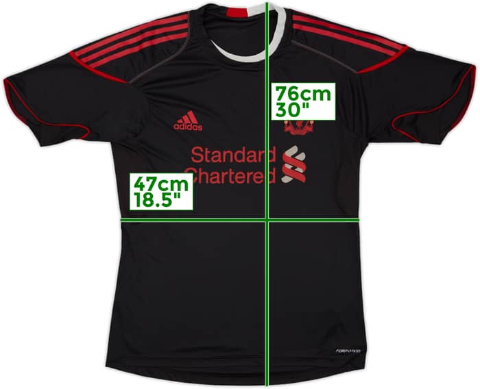 2010-11 Liverpool adidas Training Shirt - 5/10 - (M)