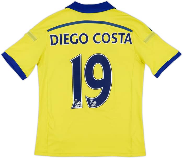 2014-15 Chelsea Away Shirt Diego Costa #19 - 8/10 - (L.Boys)