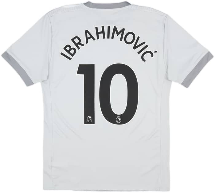 2017-18 Manchester United Third Shirt Ibrahimovic #10 - 9/10 - (S)