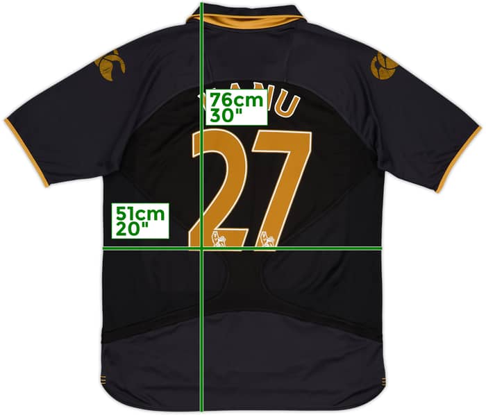 2008-09 Portsmouth Third Shirt Kanu #27 - 7/10 - (L)