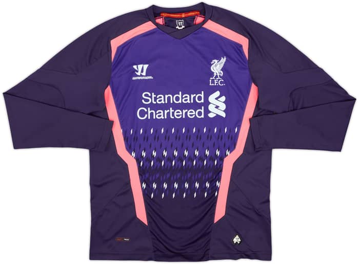2013-14 Liverpool GK Shirt Mignolet #22 - 7/10 - (XL.Boys)