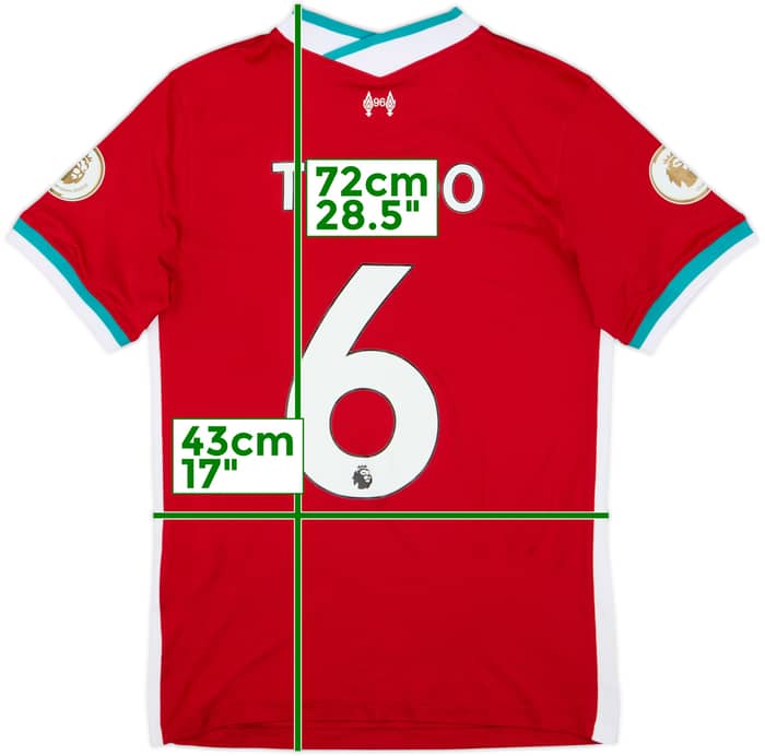 2020-21 Liverpool Home Shirt Thiago #6 - 6/10 - (S)