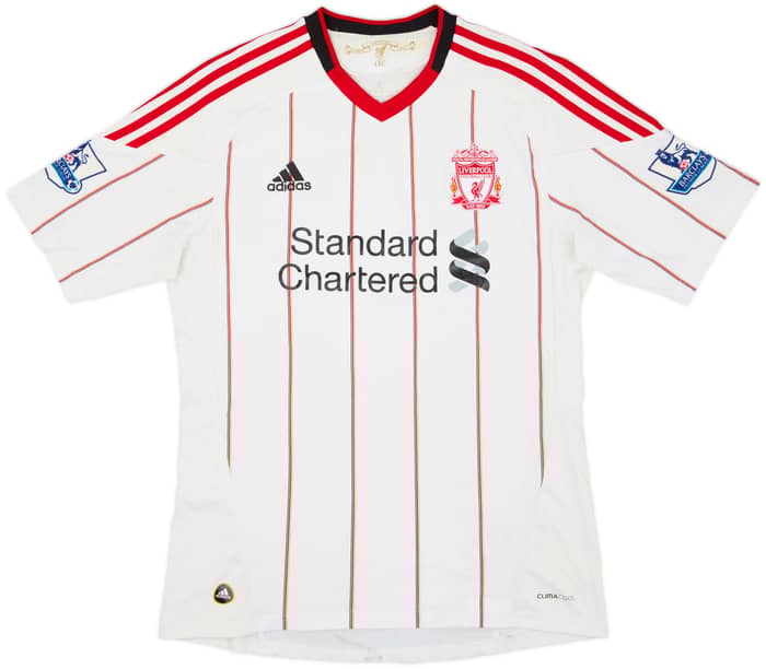 2010-11 Liverpool Away Shirt Gerrard #8 - 5/10 - (M)