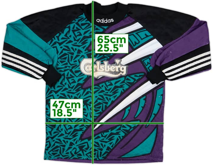 1995-96 Liverpool GK Shirt - 6/10 - (L.Boys)