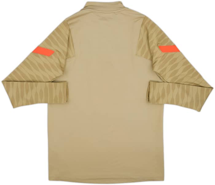 2021-22 Liverpool Nike 1/4 Zip Drill Top - 7/10 - (M)