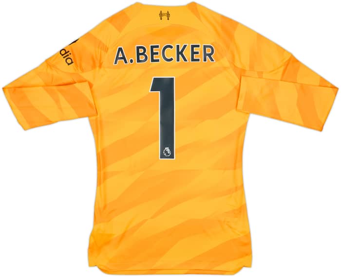 2022-23 Liverpool GK Shirt A.Becker #1 - 10/10 - (S)