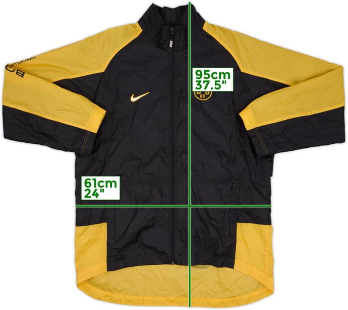 1998-99 Borussia Dortmund Nike Rain Jacket - 7/10 - (XL)